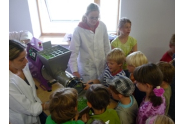 Besuch von der Montessori-Schule