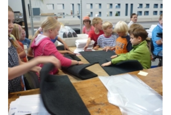 Besuch von der Montessori-Schule